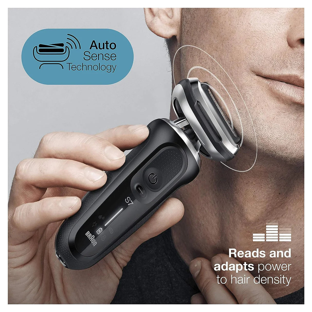 BRAUN Series 7 71-S7200cc Wet & Dry shaver with SmartCare center